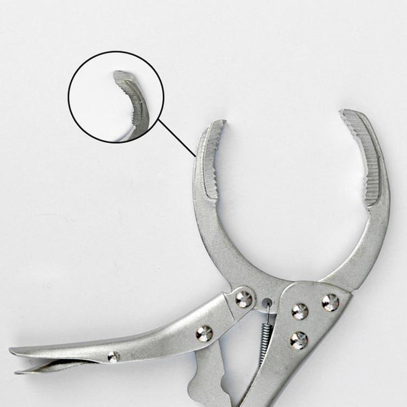 Alloy Steel Oil Filter Pliers Remover Wrench Tool Vice Locking Grip Vise Newly
