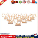 20pcs 1 to 20 Wooden Table Numbers Holder for Wedding Party Seat Decor Newly