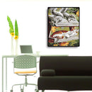 DIY Painting By Numbers Kit Cat and Mouse Coloring Pictures Wall Oil Art De