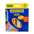 12 Colors Wooden Colorful Pencils Secret Garden Theme Coloring Pen Art Tool