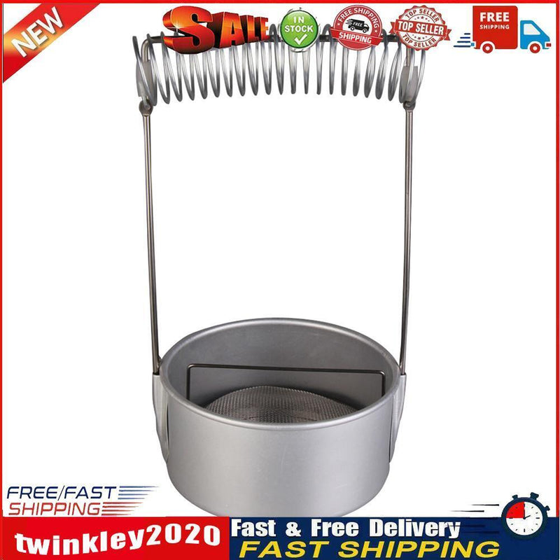Stainless Steel Paint Brush Washer Cleaner with Screen and Holder Spring Newly