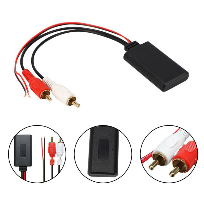 #A Music Audio Adapter Bluetooth-compatible Module for Vehicles with 2RCA Interf