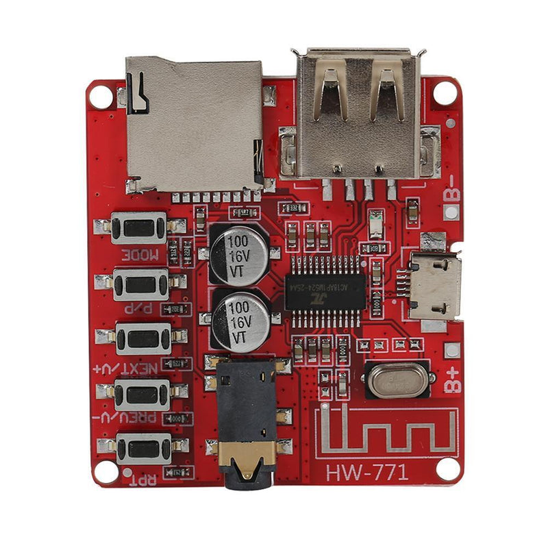 Bluetooth Audio Receiver WAV+APE+FLAC+MP3 Lossless Decoding USB TF Card Board