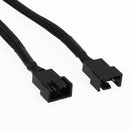 4pcs 4Pin PWM to 3/4 Dual PWM Computer Case Fan Power Sleeves Adapter Cable L3EF