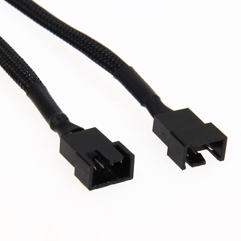4pcs 4Pin PWM to 3/4 Dual PWM Computer Case Fan Power Sleeves Adapter Cable L3EF