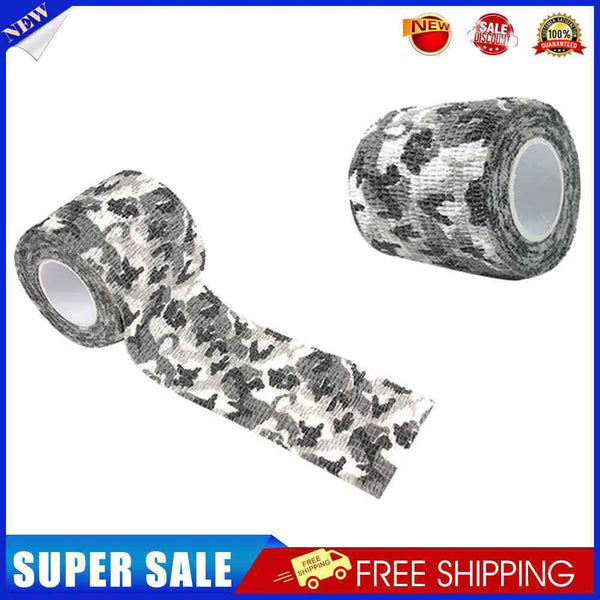 20Roll First Aid Camouflage Anti-slip Self-Adhesive Elastic Bandage (H)