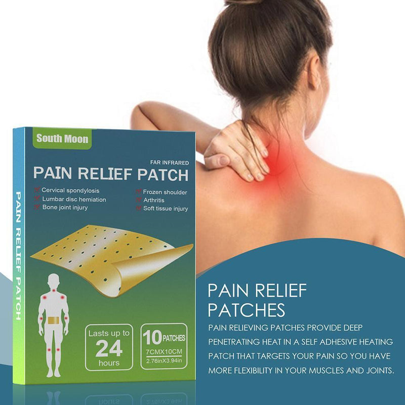 10pcs Chinese Pain Relief Patches Balm Plaster Herbal Back Arthritis