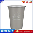 Stainless Steel Camping Cup Outdoor Travel Coffee Beer Drinks Mugs (Black)