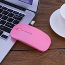 Multicolor 2.4GHz 1000DPI Ultra Thin 3-Button Photoelectric Radio Mouse with 8
