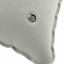 Car Travel Flocking Cushion Square Inflatable Air Pillow Hiking Camping Rest
