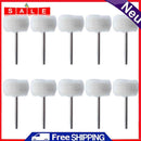3mm Shank Wool Polishing Abrasive Brush Grinding Buffing Wheel Tool (80pcs)