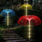 2pcs Solar Fireworks Lights Outdoor Patio Lawn Garden Jellyfish Insert Sunlight