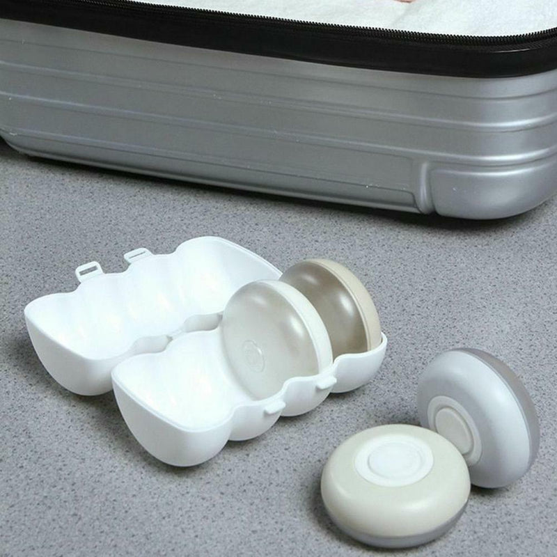 Push Portable Bottle Travel Sealing Shampoo Shower Gel Storage Box Empty Bottle