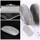 Rhinestone Tape - 2 Rolls Self Adhesive Rhinestone Stripes DIY Event Clothing Decor