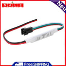 Mini Pixels Dimmer Color WS2811 WS2812B LED Strip DC5-12V 3 Keys Light Control