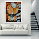 5D Toilet Women Diamond Painting Embroidery DIY Cross Stitch Home Decor Newly