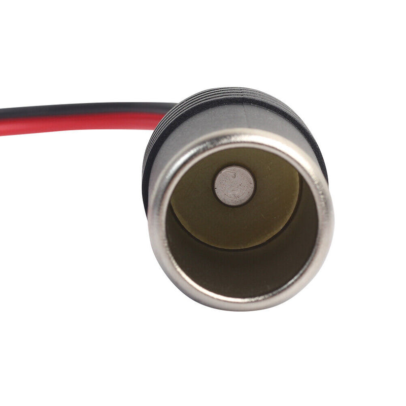 12V 10A Car Cigarette Lighter Charger Cable Female Socket Adapter (100cm)