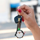 4x Keychain Pendant Full Special Shaped Drill Diamond Christmas DIY Paintin