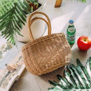 Fashion Straw Women Handbag Summer Female Handwoven Beach Holiday Small Tote Bag
