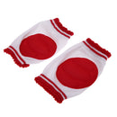 Safety Crawling Elbow Cushion Infant Toddlers Baby Knee Pads Protector Red