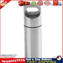 Mini Stainless Steel Waterproof Outdoor Survival EDC Capsule Pill Bottle Newly