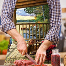 Lakeside Cabin Linen Apron Waterproof Kitchen Bibs Home Pinafore (68x55cm)