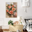 5D DIY Flower Full Round Drill Diamond Painting Rhinestone Mosaic Picture Decor