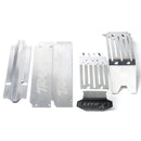 Metal Front + Rear Chassis Skid Plate Armor For Traxxas X-Maxx Xmaxx 6S 8S Cars