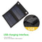 Waterproof 6W Power Bank Charger Solar Cells Battery Pack 5V USB Solar Pane