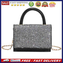 Mini Shoulder Bag Women Fashion PU Sequins Leather Chain Flap Handbag Satchels
