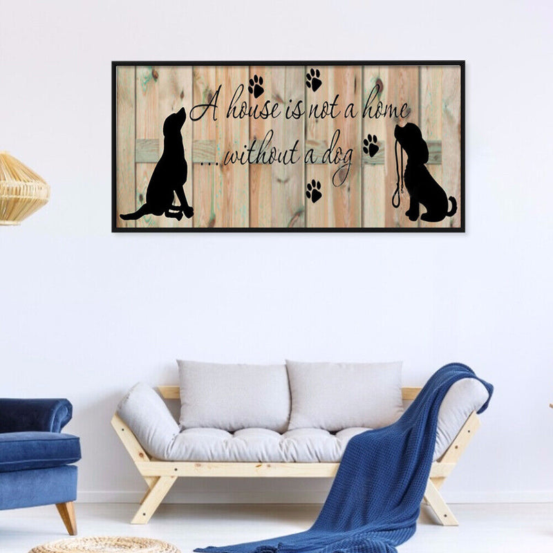 Alphabet Dog 5D Diamond Painting Rhinestone Full Square Drill for Room (FC8