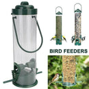 Hanging Wild Bird Feeder Squirrel Proof Container Hanger Outdoor Plastic S2E3