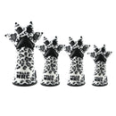 4Pcs Entzückende Golf Holz Kopf Abdeckung   Club Headcover Frauen