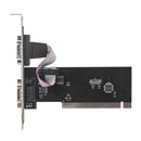 PCI Serial Port Connectors PCI to COM 9 Pin RS232 DB9 Desktop Computer Adapter