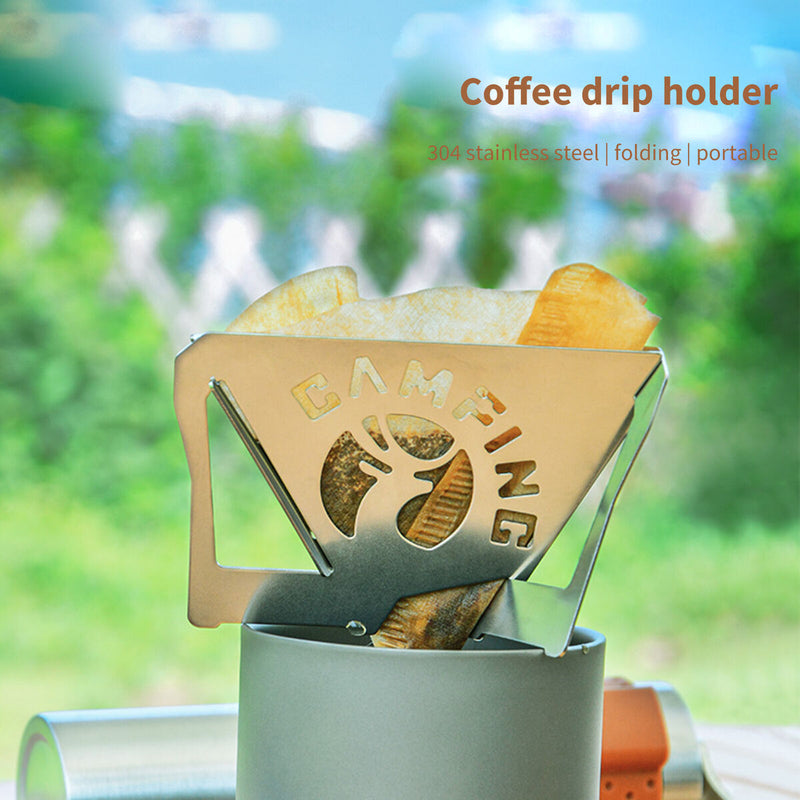 SUNDICK Coffee Drip Holder Foldable Coffee Brewing Rack for Picnic Hiking