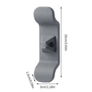 Kitchen Storage Attachment Cable Holder Clip Cord Wrapper Organizer (Grey) Newly