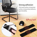 U Shaped Anti-front Tilt Glides Pipe Clamp Damper Stool Chair Leg Pad Tube Caps