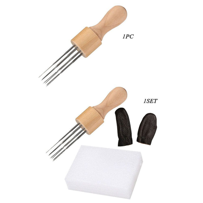 DIY Craft Finger Cots Wool Felt Tools Felting Needles Felt Needle Eight Needles