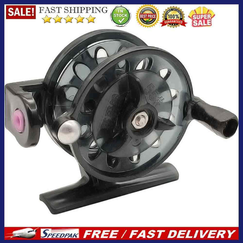 Plastic Metal Winter Ice Fly Fishing Reels Wheel Sea Rock Fishing Throwing Re