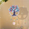 Point Drilling Crystal Ornament Wind Chime Pendant Outdoor Indoor DIY Decor