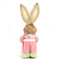 Easter Bunny Ornaments Cute Straw Simulation Rabbit Photography Props (B)
