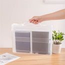 File Bag Information Box Organize Pocket Plastic Document Case File Storage Box
