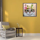 DIY Diamond Painting Kits Garland Cat Full Round Drill Wall Home Decoration Gift