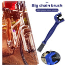 4pcs Bicycle Cleaning Kit Chain Cleaner Brushes Scrubber Wash Tool (Blue) Newly