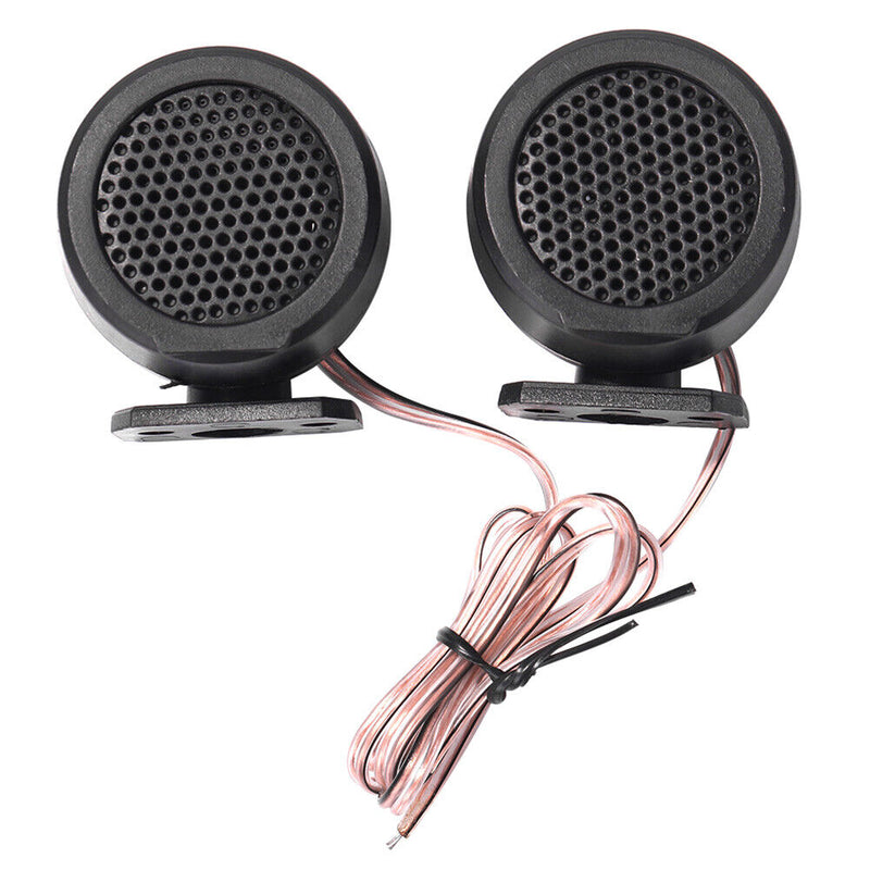 Car Tweeters 500W Mini Dome Treble Loudspeakers Car Audio Speakers 1 Pair Newly