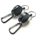 m Freien teleskopischer Schnur Keychain einziehbarer EDC taktischer O T1H G0Q8