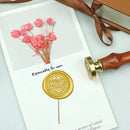 25mm Christmas Wax Sealing Stamp Head DIY Retro Cartoon Envelope Sealing Craf