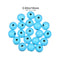 DIY Round Wooden Beads Spacer Loose Beads Jewelry Making Beaded Material