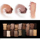 12 Colors Sexy Waterproof Matte Shimmer Palette Eyeshadow Makeup Brush + V2H4