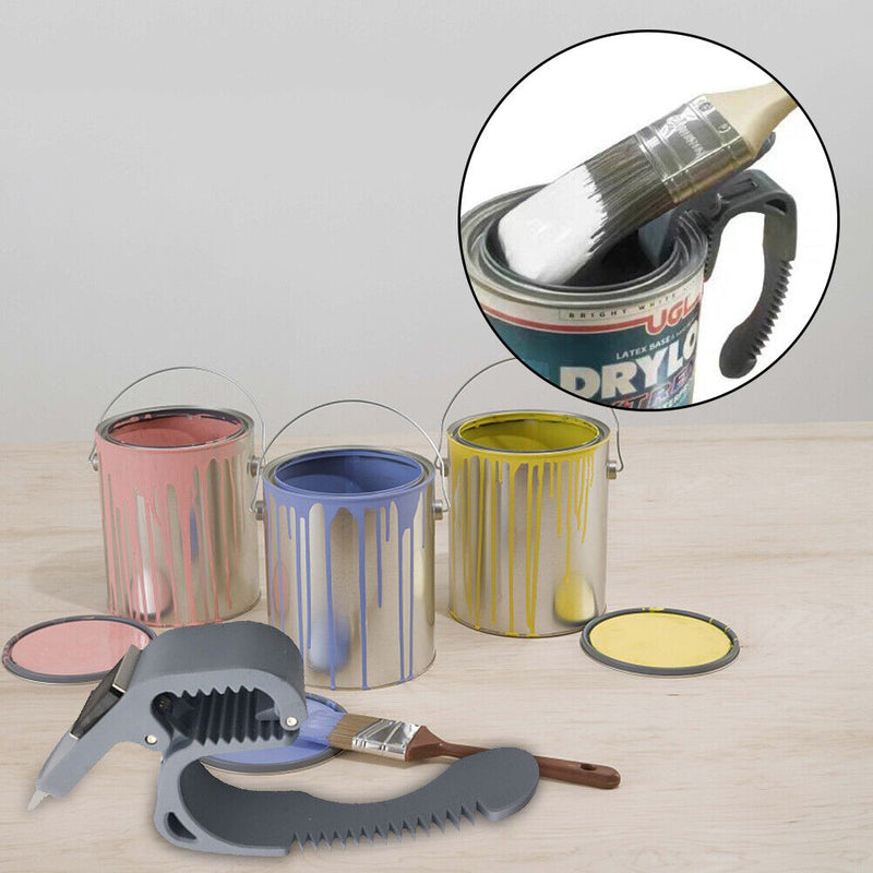Painting Bucket Opener Clip Handle Barrel Wrench Paint Brush Cleaning Tools